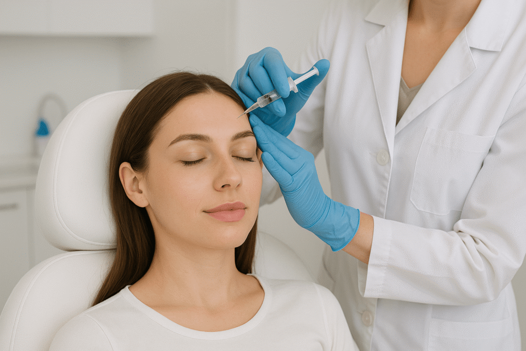 Neuromodulateurs, injection de neuromodulateurs, toxine botulique, injection esthétique visage, injection de toxine botulique